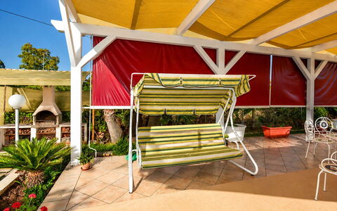 Le Vele della Contea: Furniture, Chair, Outdoor Furniture, Shade, Garden, Eco Hotel, Outdoor Structure, Backyard, Yard, Resort