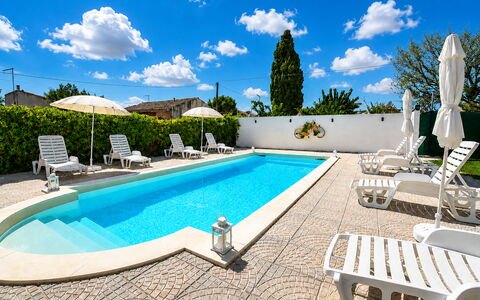 Villa Didymos: Blue, Swimming Pool, Outdoor Furniture, Resort, Shade, Hotel, Eco Hotel, Resort Town, Villa