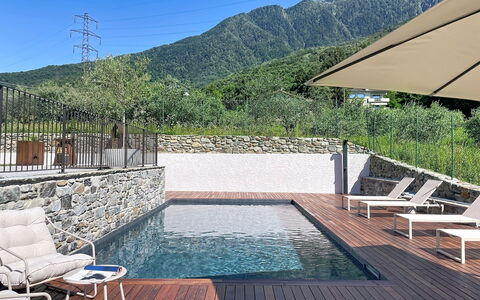 Aura: Mountainous Landforms, Swimming Pool, Mountain, Hill, Mountain Range, Outdoor Furniture, Ridge, Resort, Deck, Eco Hotel