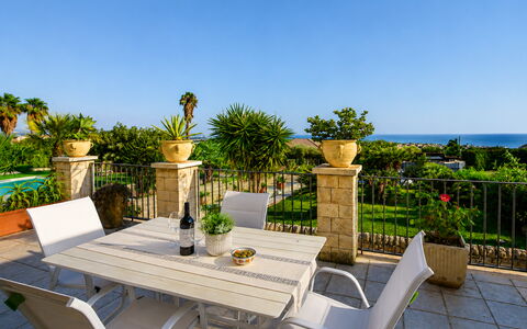 Villa Don Pino: Furniture, Table, Outdoor Furniture, Chair, Outdoor Table, Resort, Kitchen & Dining Room Table, Shade, Garden, Eco Hotel
