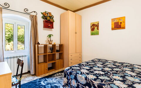 Oliver: Furniture, Interior Design, Wall, Flooring, Floor, Wood, Bedroom, Room, Ceiling, Bed