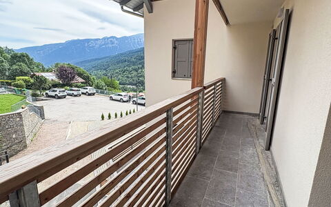 Vita Nova: Wood, Balcony, Porch, Handrail, Apartment, Wood Stain, Hardwood, Deck, Shade, Baluster
