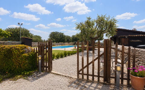 La Muraglia: Land Lot, Shade, Garden, Landscaping, Estate, Driveway, Yard, Fence, Home Fencing, Backyard