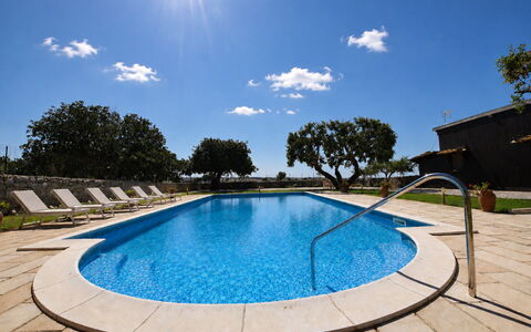 La Muraglia: Swimming Pool, Blue, Water, Tree, Water Feature, Resort, Shade, Leisure, Garden, Landscaping