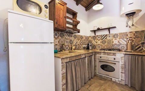 Il Giardino di Lara: Interior Design, Flooring, Furniture, Floor, Major Appliance, Kitchen, Room, Countertop, Ceiling, Home Appliance