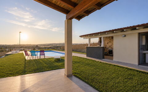 Villa Sara: Architecture, Shade, Ceiling, Estate, Design, Villa, Outdoor Structure, Swimming Pool, Daylighting, Resort