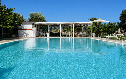 Casa Dafne: Swimming Pool, Resort, Outdoor Furniture, Composite Material, Shade, Leisure, Eco Hotel, Sunlounger, Hotel, Thermae