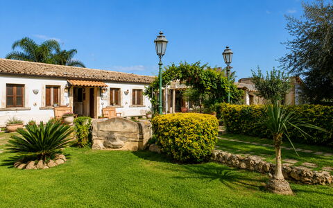Casa Dafne: Garden, Estate, Landscaping, Lawn, Hacienda, Cottage, Yard, Farmhouse, Backyard, Villa