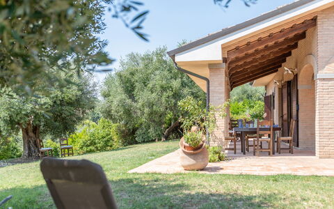 Villa Althea: Home, Estate, Porch, Cottage, Garden, Shade, Outdoor Furniture, Hacienda, Farmhouse, Landscaping