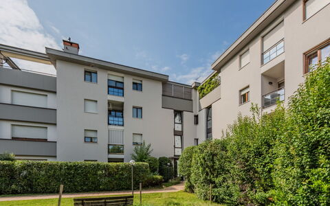 Michelon: Residential Area, Facade, Urban Design, Apartment, Condominium, Estate, Lawn, Garden, Yard, Landscaping