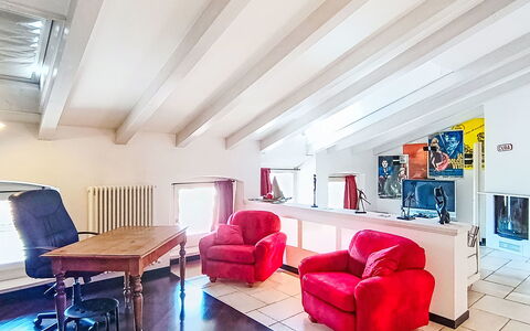 Le Falesie: Interior Design, Flooring, Furniture, Floor, Ceiling, Wood, Couch, Room, Lighting, Living Room