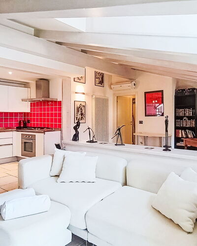 Le Falesie: Furniture, Interior Design, Couch, Flooring, Ceiling, Floor, Living Room, Apartment, Room, Home