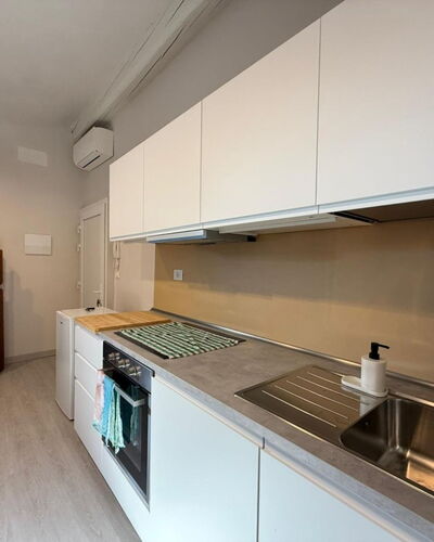 Il Pittore: Kitchen, Countertop, Kitchen Appliance, Major Appliance, Flooring, Interior Design, Cabinetry, Wood, Floor, Kitchen Sink