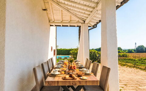 La Perla di Aprilia: Furniture, Wood, Table, Kitchen & Dining Room Table, Chair, Outdoor Furniture, Outdoor Table, Dining Room, Patio, Hardwood