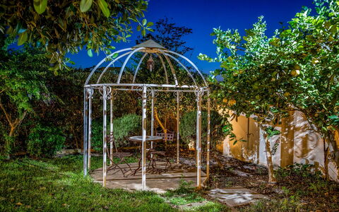 Casale Domè 14+2: Garden, Metal, Shade, Outdoor Structure, Landscaping, Gazebo, Park, Pavilion, Botanical Garden, Gate