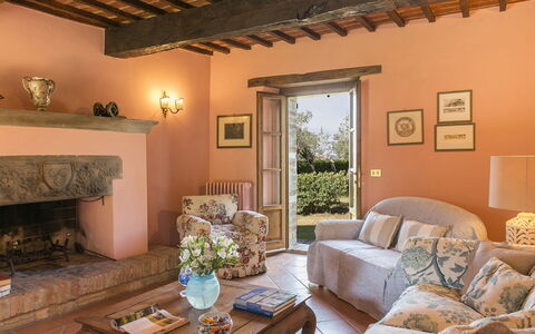 Casa Torrione 14: Furniture, Wall, Home, Interior Design, House, Flooring, Table, Chair, Room, Living Room