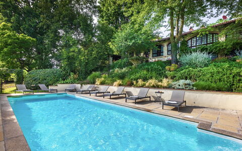 Il Roseto 10: Swimming Pool, Resort, Outdoor Furniture, Water Feature, Shade, Leisure, Garden, Eco Hotel, Landscaping, Estate