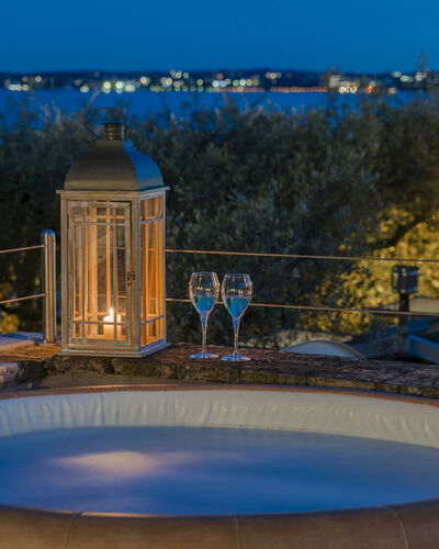 Arcimboldo House 2+2: Water, Swimming Pool, Resort, Outdoor Furniture, Eco Hotel, Night, Dusk, Bathtub, Chair