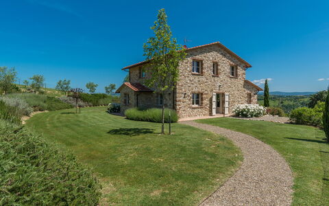 Rosa dei Venti 8: Grass, Shrub, House, Landscape, Land Lot, Home, Cottage, Rural Area, Farmhouse