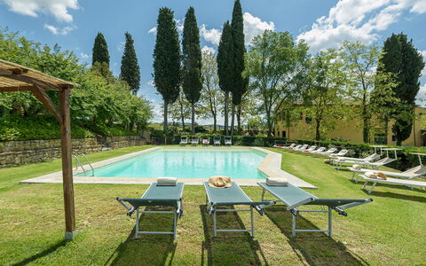 Poggerello 10: Swimming Pool, Garden, Estate, Resort, Hacienda, Shade, Courtyard, Eco Hotel, Lawn, Landscaping