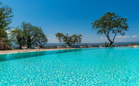 Santa Illuminata 12: Blue, Water, Swimming Pool, Evening, Resort Town, Reflection, Dusk, Resort, Eco Hotel, Tropics