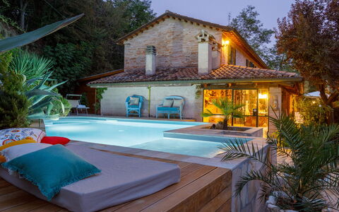 Villa Agave 8: Swimming Pool, Resort, Flowerpot, Outdoor Furniture, Eco Hotel, House, Furniture, Thermae, Home, Houseplant