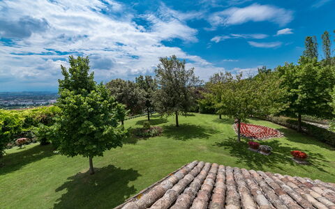 Villa Ambrah 12+1: Sky, Tree, Grass, Nature, Green, Vegetation, Landscape, Shrub, Cloud, Land Lot