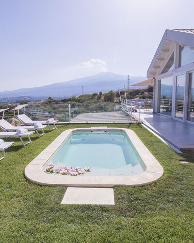 Villa Aura 6: Swimming Pool, Resort, Outdoor Furniture, Estate, Eco Hotel, Umbrella, Shade, Landscaping, Villa, Hacienda