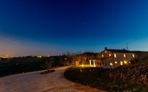 Ca' Pellicciano 8: Landscape, Cottage, Evening, Dusk, Night, Village, Farmhouse, Farm