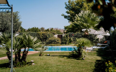 Villa Demal 8+2: Tree, Swimming Pool, Resort, Garden, Shade, Leisure, Eco Hotel, Backyard, Outdoor Furniture