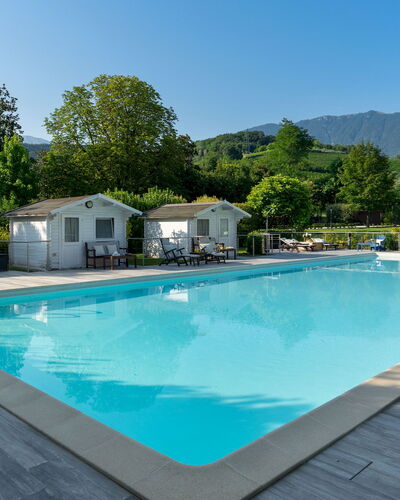 Villa Barchessa Panigai 8: Swimming Pool, Resort, Outdoor Furniture, Umbrella, Leisure, Eco Hotel, Sunlounger, Resort Town, Shade, Leisure Centre