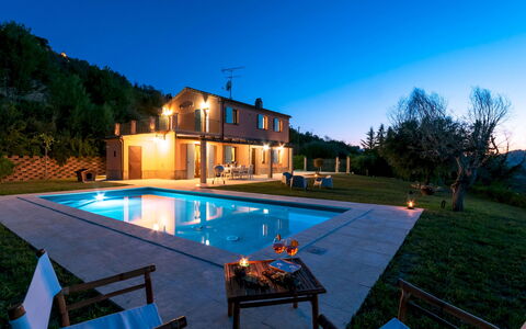 Casale Principessa 6+2: Swimming Pool, Resort, Eco Hotel, Leisure, Estate, Outdoor Furniture, Thermae, Villa, Farmhouse, Backyard