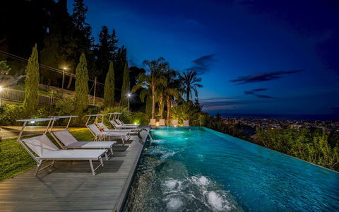 Villa Relax 12+2: Blue, Swimming Pool, Resort, Eco Hotel, Resort Town, Bird'S-Eye View, Hotel, Aerial Photography, Thermae