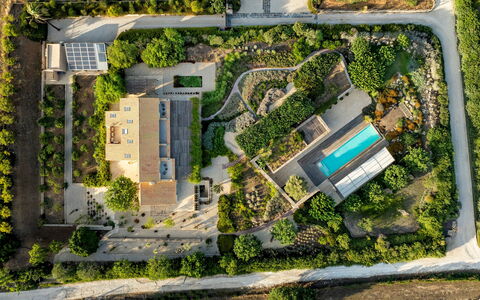 Villa Majoli 9: Residential Area, Landscape, Urban Design, Garden, Landscaping, Bird'S-Eye View, Suburb, Estate, Design, Swimming Pool