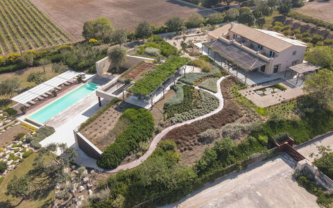 Villa Majoli 9: Residential Area, Estate, Home, Roof, Swimming Pool, Land Lot, Garden, Landscaping, Mansion, Resort
