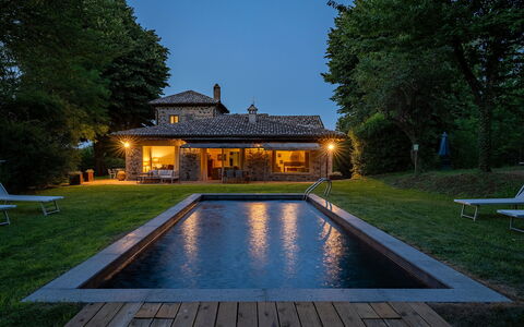 Casale dei Tigli 8: Swimming Pool, House, Estate, Home, Cottage, Farmhouse, Garden, Resort, Backyard, Eco Hotel