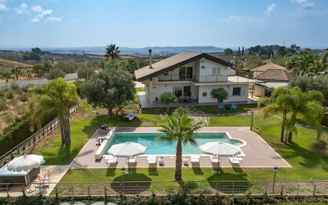 Villa Alessia 6: Swimming Pool, Resort, Residential Area, Estate, Leisure, Umbrella, Mansion, Hacienda, Villa, Eco Hotel