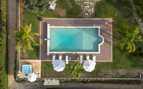 Villa Alessia 6: Swimming Pool, Resort, Outdoor Furniture, Composite Material, Eco Hotel, Thermae, Leisure, Sunlounger, Water Feature, Hacienda
