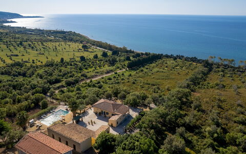 Villa le Sorbe 12: Human Settlement, Bird'S-Eye View, Estate, Aerial Photography, Resort, Hacienda, Eco Hotel, Swimming Pool, Resort Town, Villa