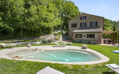 Casa Melograno 11+2: Swimming Pool, Leisure, Recreation, Garden, Cottage, Outdoor Furniture, Backyard, Resort, Estate, Lawn