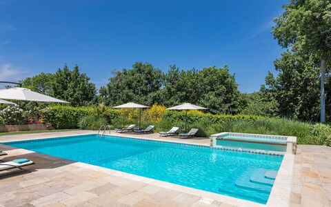 Casal Parro 6: Swimming Pool, Blue, Outdoor Furniture, Resort, Furniture, Chair, Sunlounger, Composite Material, Leisure, Eco Hotel
