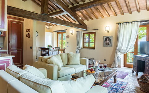Casal Parro 6: Furniture, Interior Design, Home, Couch, Flooring, Table, Chair, Ceiling, House, Living Room