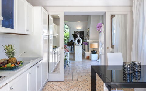 Villa Rossa 12: Interior Design, Flooring, Furniture, Floor, Ceiling, Lighting, Kitchen, Countertop, Home, Room