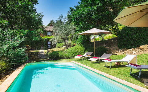 Casa di Pan 6: Shrub, Garden, Swimming Pool, Hacienda, Landscaping, Backyard, Cottage, Resort, Estate, Eco Hotel