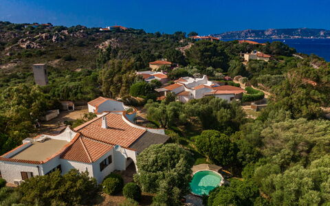 Villa Isa 6: Landscape, House, Village, Coast, Estate, Aerial Photography, Mountain Village, Bird'S-Eye View, Chaparral, Eco Hotel