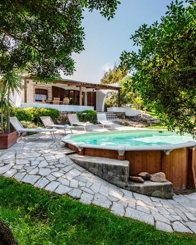 Villa Isa 6: Swimming Pool, Resort, Furniture, Outdoor Furniture, Garden, Backyard, Eco Hotel, Chair, Shade, Estate