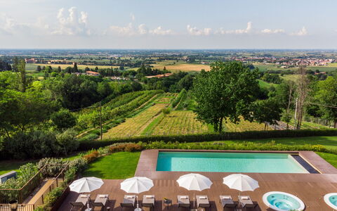 Villa Pergola 8: Swimming Pool, Land Lot, Resort, Garden, Outdoor Furniture, Estate, Eco Hotel, Plantation, Landscaping, Lawn