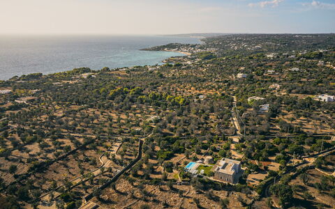 Villa la Pupazza 8: Residential Area, Bird'S-Eye View, Aerial Photography, Neighbourhood, Suburb, Landscape, Human Settlement, Urban Design, Village, Estate