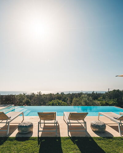 Villa la Pupazza 8: Swimming Pool, Resort, Outdoor Furniture, Shade, Eco Hotel, Sunlounger, Tropics, Chair, Landscaping