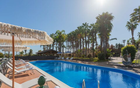 Villa Ingrid 12: Resort, Shade, Eco Hotel, Tropics, Hotel, Outdoor Furniture, Resort Town, Swimming Pool